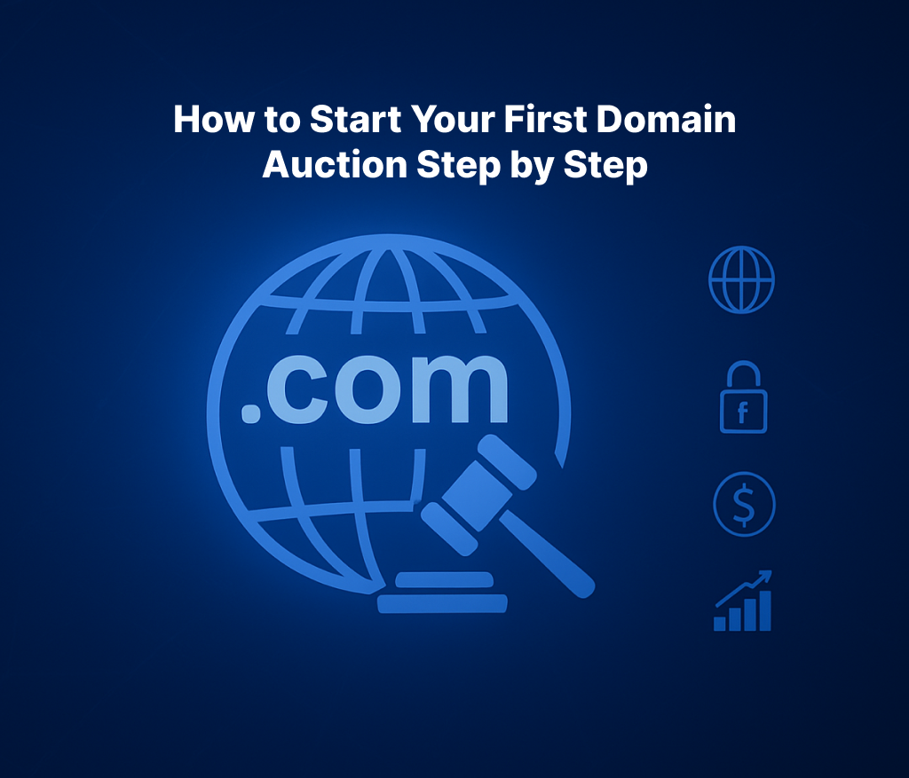 How to Start Your First Domain Auction Step by Step