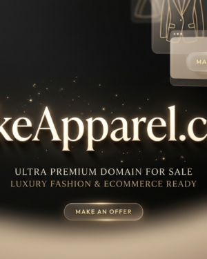 TakeApparel.com – Premium Fashion Brand Domain