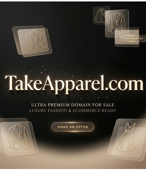TakeApparel.com – Premium Fashion Brand Domain