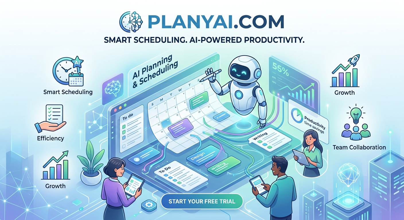 PlanyAI.com – Premium AI Planning & Scheduling Domain