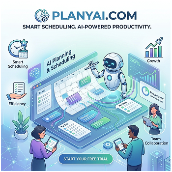 PlanyAI.com – Premium AI Planning & Scheduling Domain