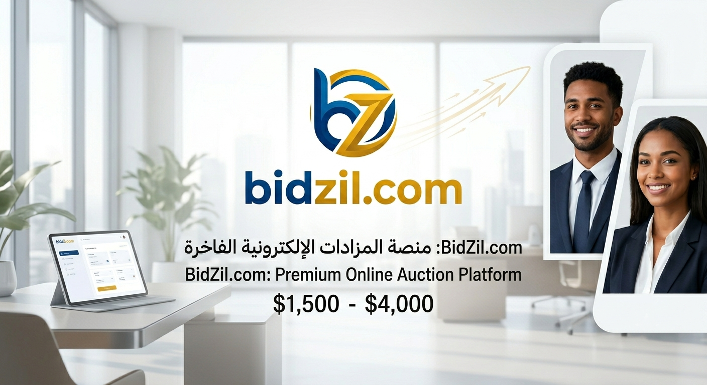 Bidzil.com – Premium Auction & eCommerce Brand Domain
