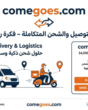 ComeGoes.com – Premium Delivery & Logistics Brand Domain