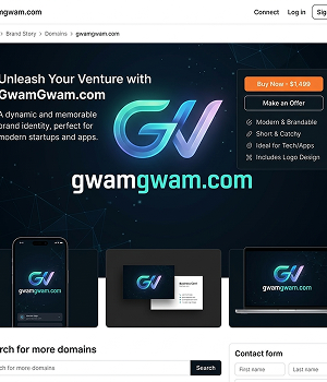 GwamGwam.com – Modern Brandable Domain for Startups & Apps
