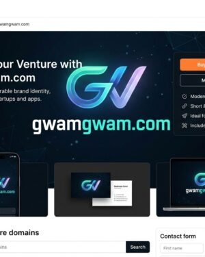 GwamGwam.com – Modern Brandable Domain for Startups & Apps