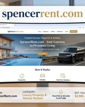 SpencerRent.com – Premium Rental Marketplace & Real Estate Domain